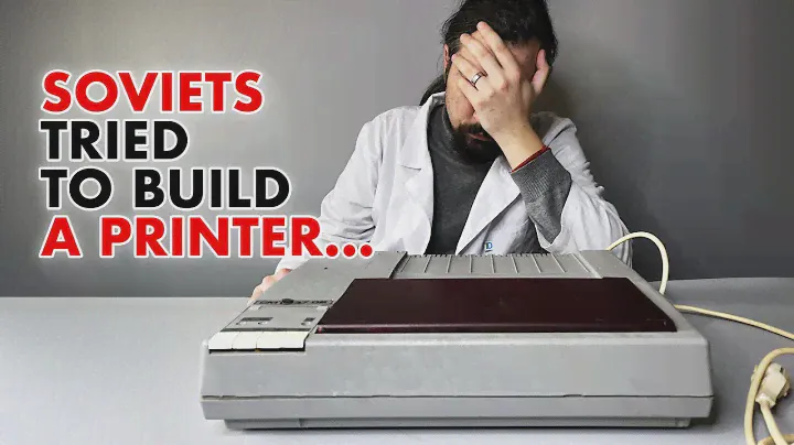 This is THE WORST PRINTER I've EVER seen | Soviet SM6337.02